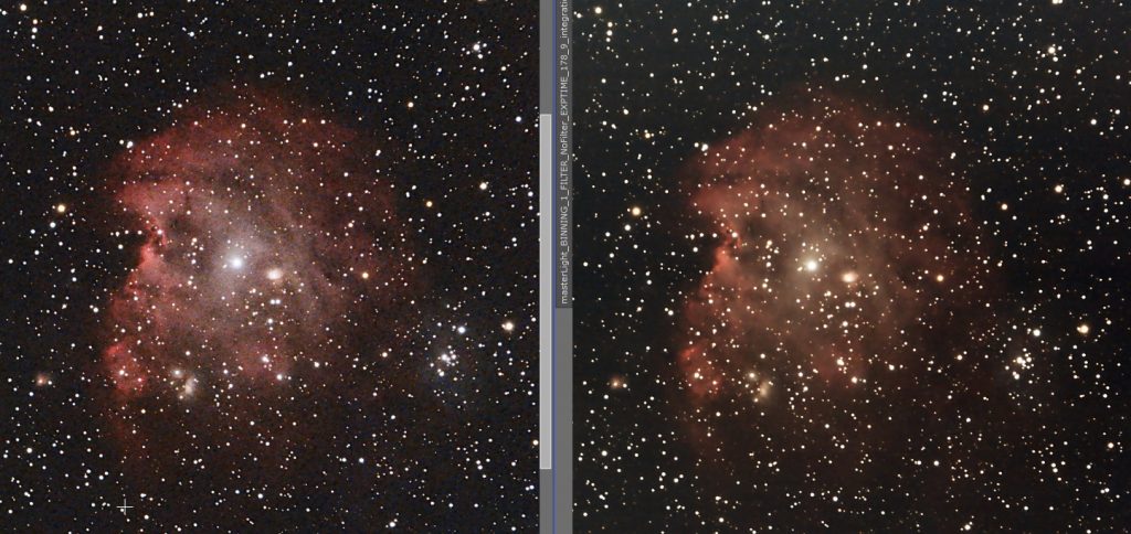 Sh2-252 single frames