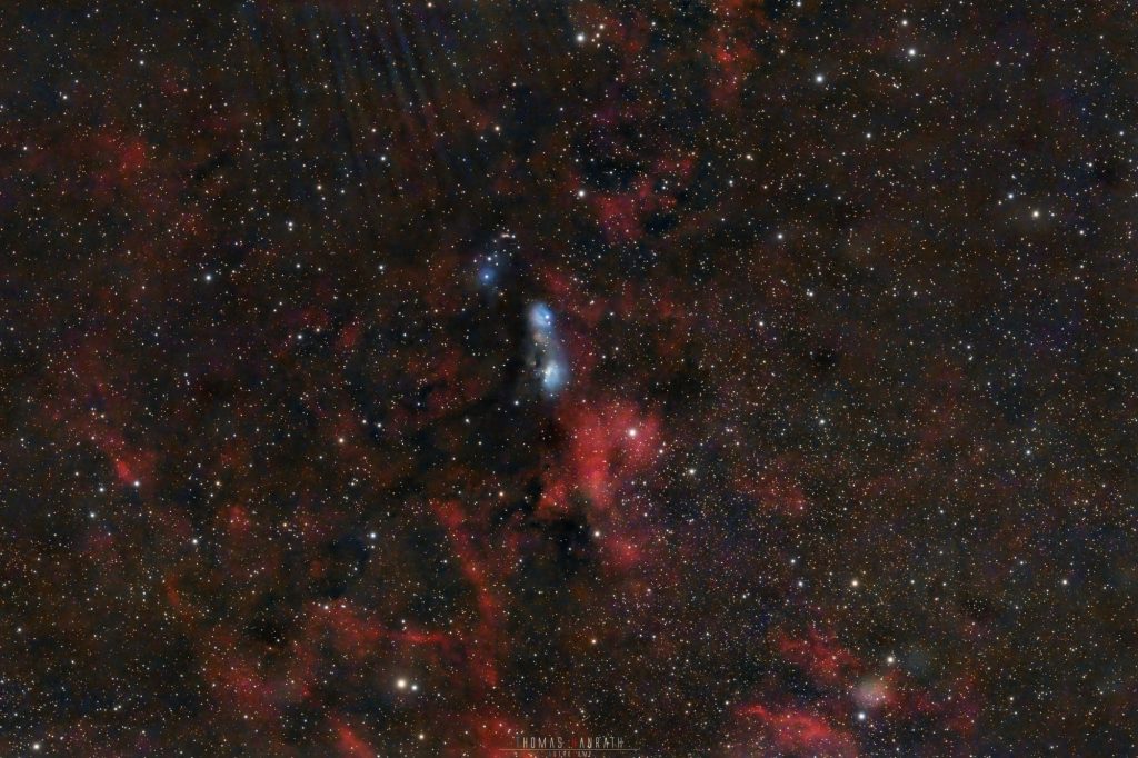 NGC 6914 mit dem ED80sf – Juli 2021