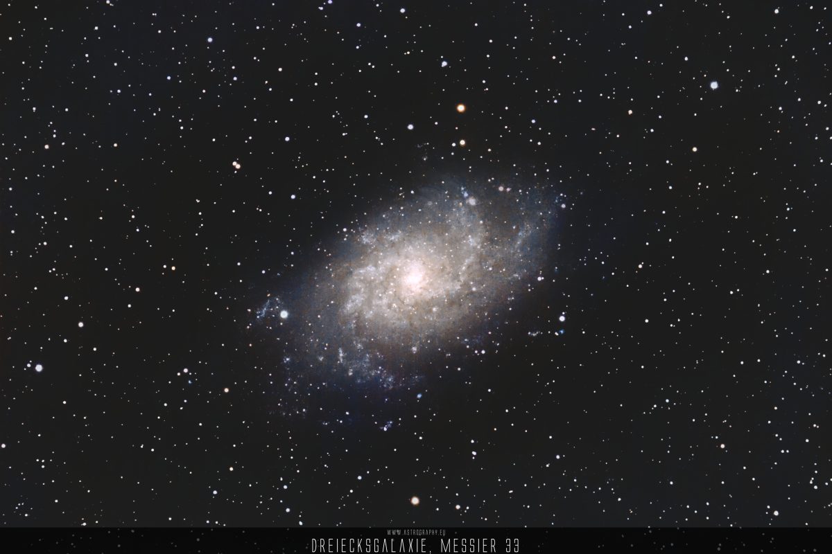 M33 - Dreiecksgalaxie - Sternklar 5
