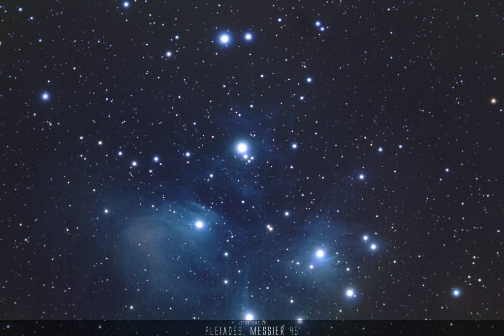 M45 - Astrophoto: Pleiades - Clear Skies 6+7.