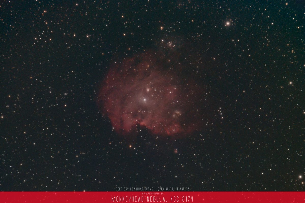 NGC 2174, Monkeyhead Nebula