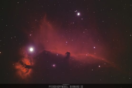 Astrofoto: Pferdekopfnebel - Barnard 33 - 12/21
