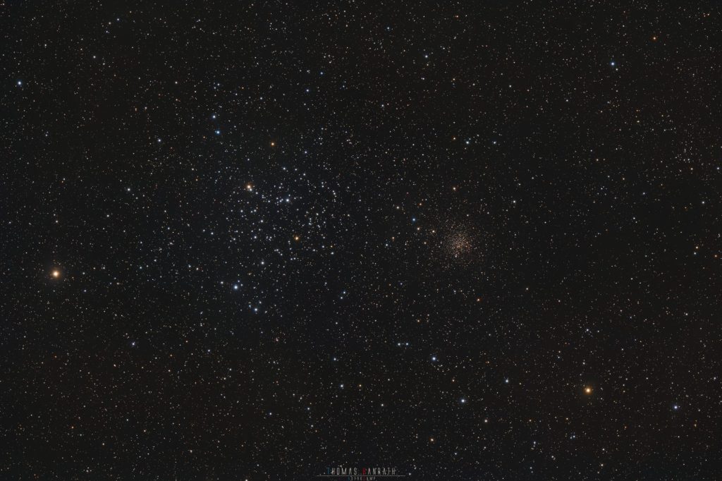 Astrophoto: Messier 35 and NGC 2158 – 03/22