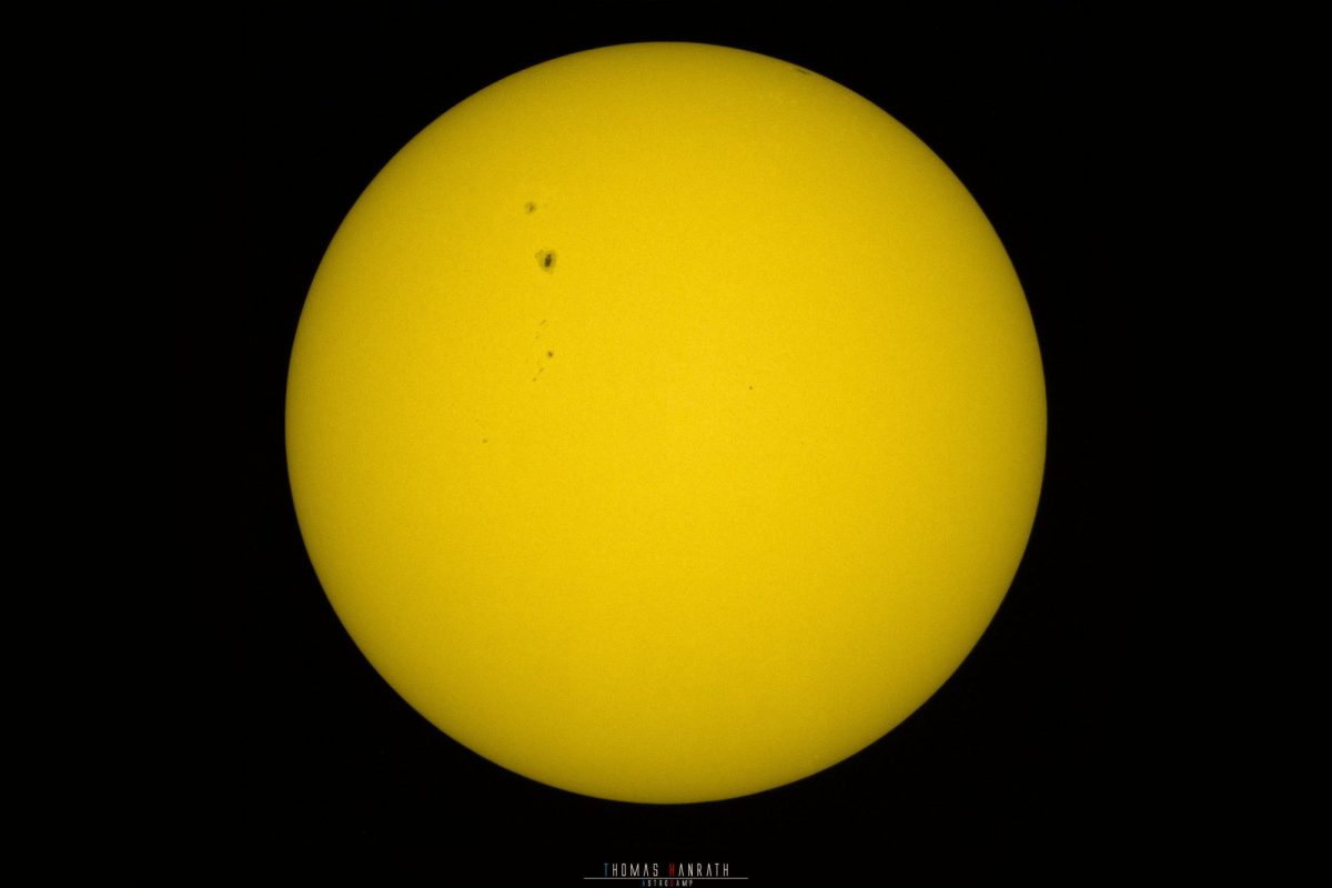 Astrofoto: Sonne, aufgenommen am 27. März 2022