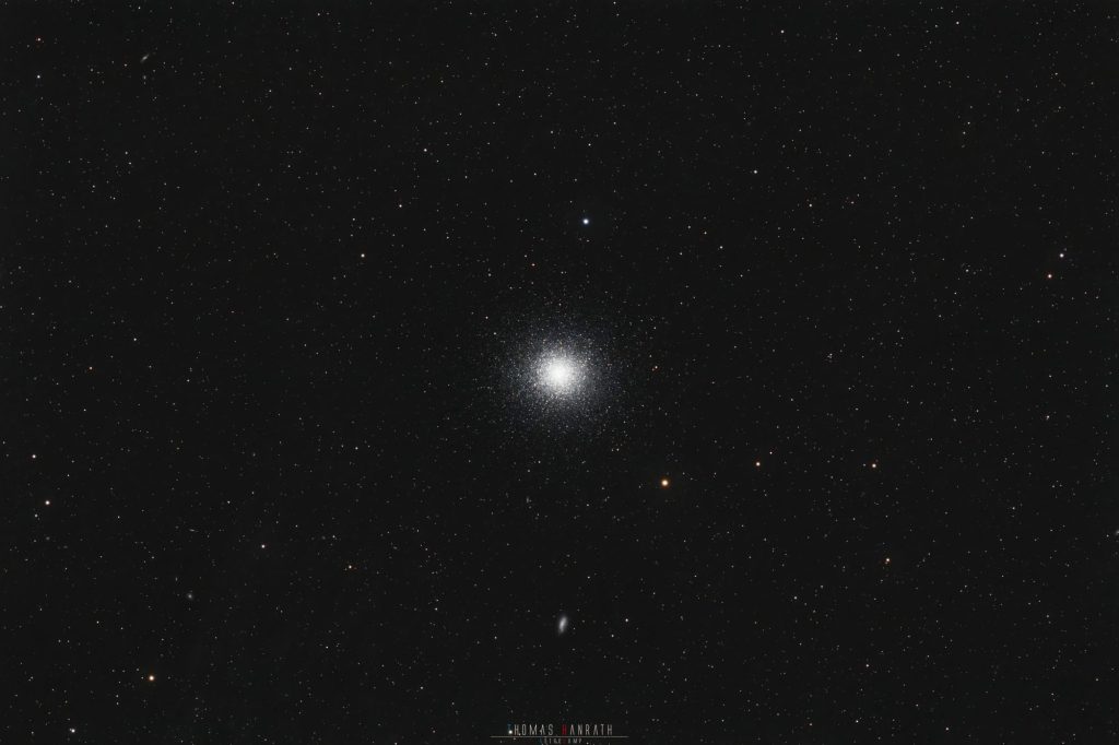 Hercules Globular Cluster with the ED80sf – June 2022