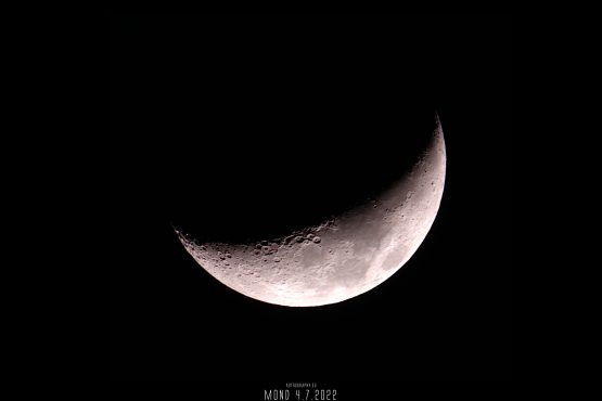 Astrofoto: Mond - 04.07.2022