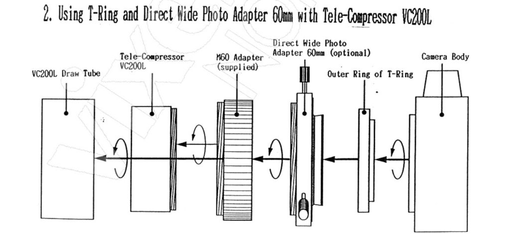 VC200L image train mit .71 Reducer