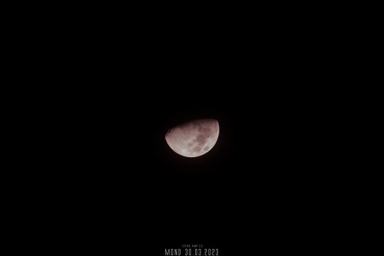Der Mond am 30.03.2023