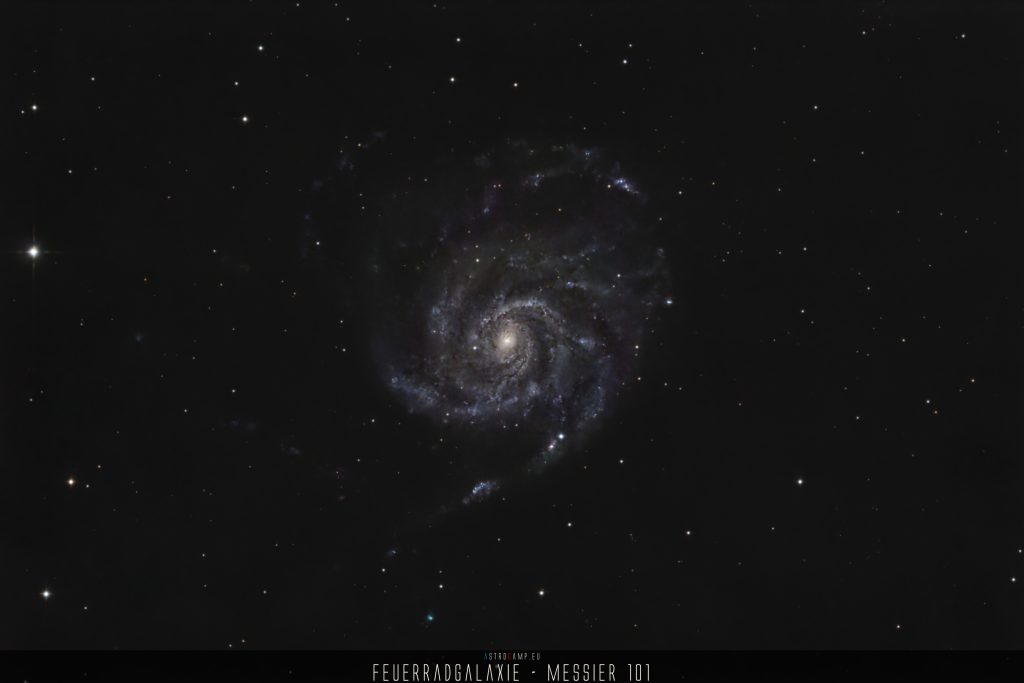 Feuerradgalaxie - M101 - Messier 101 - UGC 8981 - NGC 5457