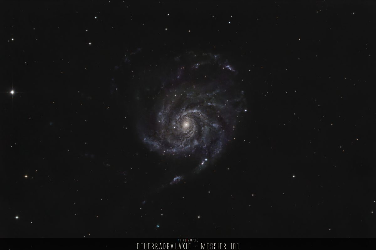 Feuerradgalaxie - M101 - Messier 101 - UGC 8981 - NGC 5457