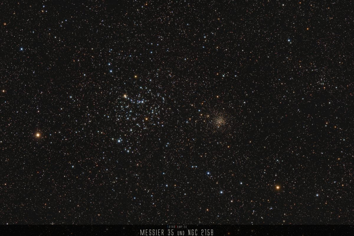 Messier 35 - M35, NGC 2158