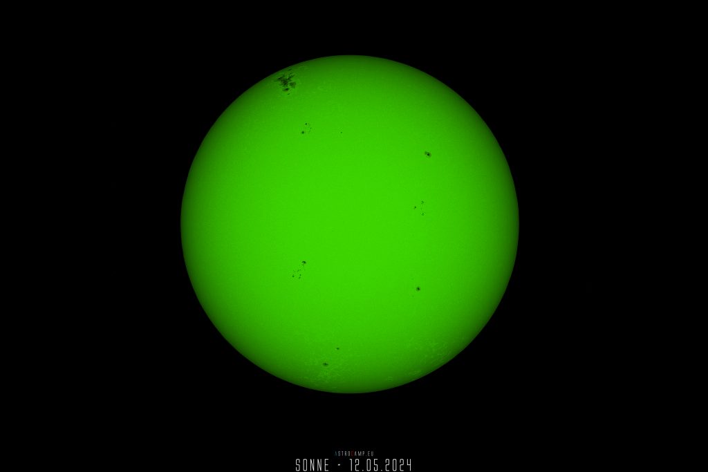 Sonne in Solar Continuum 540nm