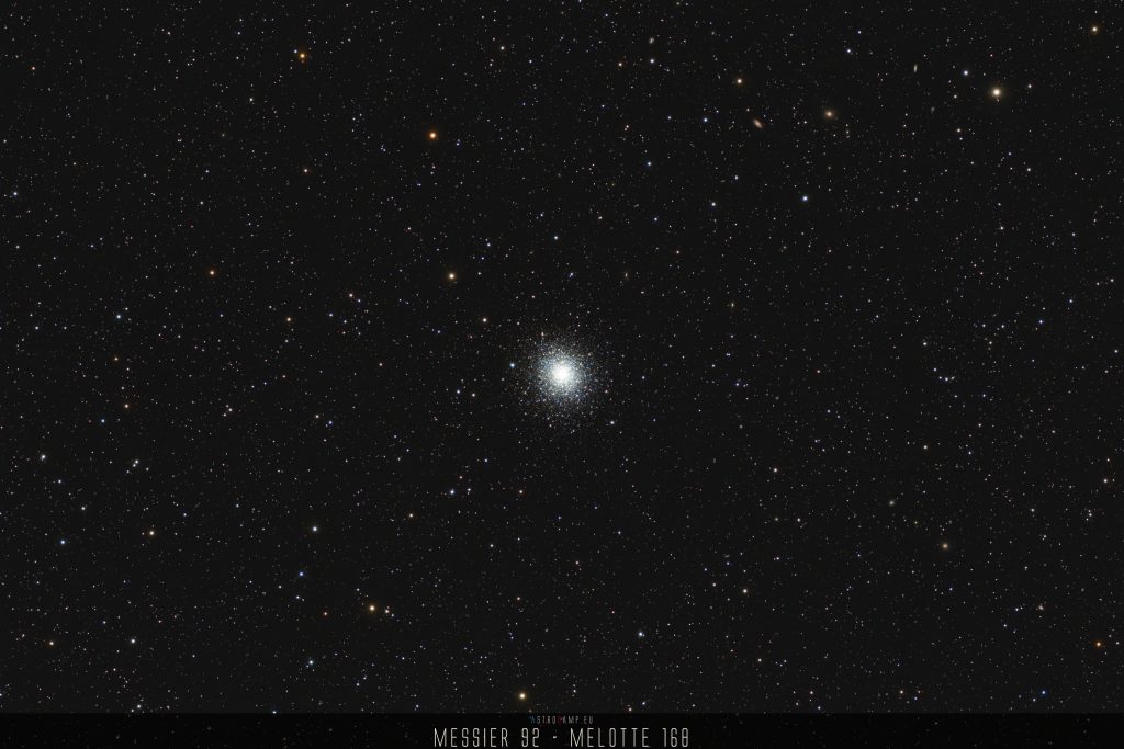 M92 - Messier 92 - Melotte 168 - NGC 6341