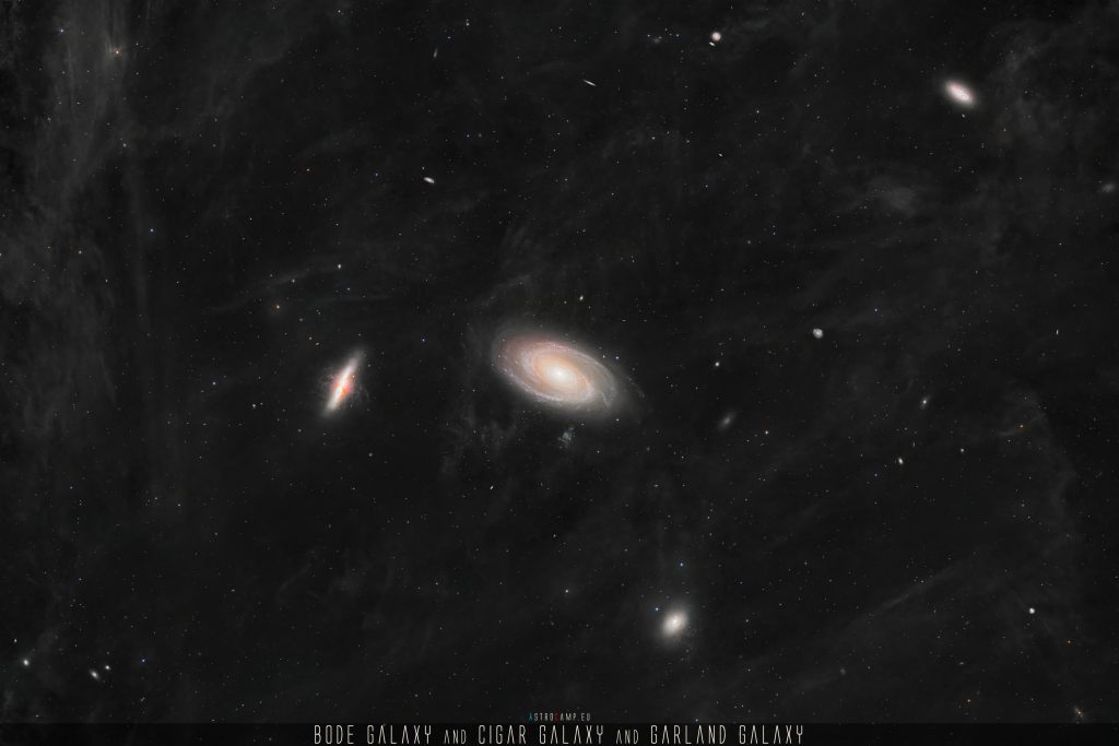 Messier 81 – Widefield, Mar’25