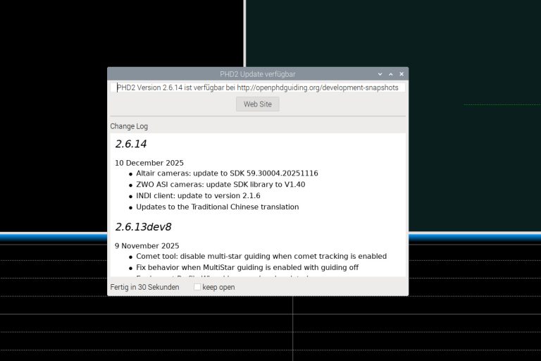 PHD2update StellarmateOS