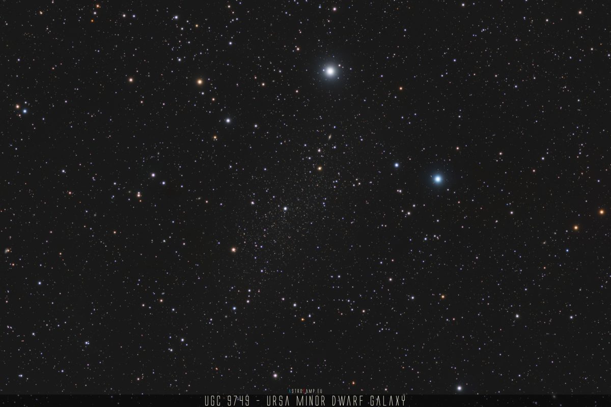 Ursa Minor Dwarf Galaxy (UGC 9749), Galaxy, Astrophotography