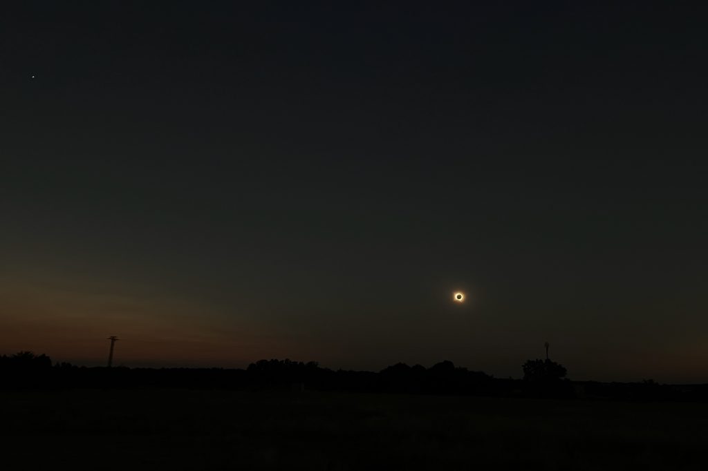 Eclipse and Venus