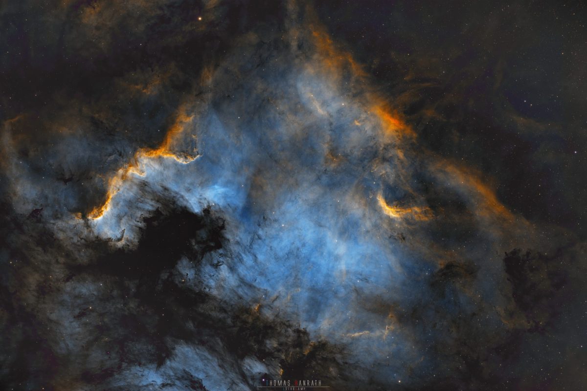 North America Nebula (Caldwell 20 / NGC 7000), Open Cluster, Astrophotography