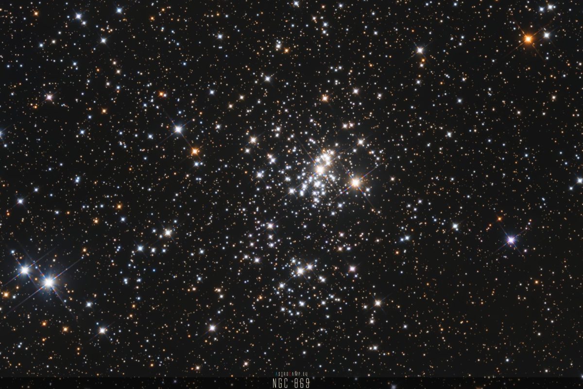 h Persei Cluster (NGC 869), Open Cluster, Astrophotography